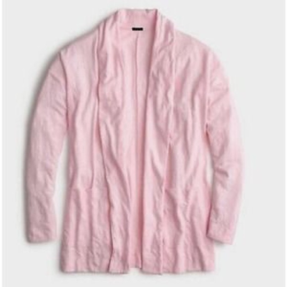 J. Crew Slub Cotton Blend Cardigan